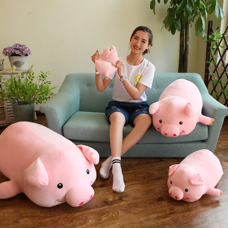 

Pig Pillow Plush Stuffed Pig Male Piglet Toy Years Chinese Zodiac Mascot Software Pillow Doll Straight