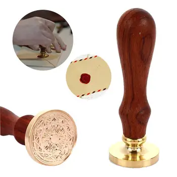 

Magic Figure Brass Seal Stamps Brass Seal Practical Invitations Envelope Tags Durable Convenient Greeting Gift Blessings