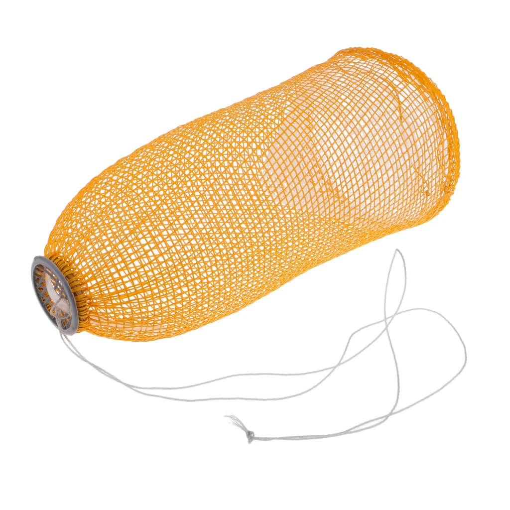 Plastic Stretchable Fish Cage Trap Imitation Bamboo Crayfish Shrimp Loach Crab Cage Fishing Tackle