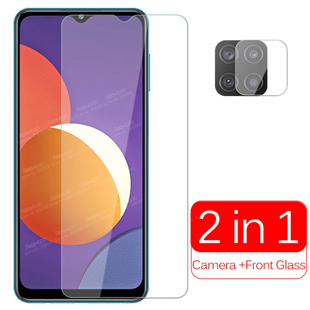 Для Samsung M12 стеклянный объектив камеры закаленное стекло для Galaxy SM-M127F M 12 12M защита