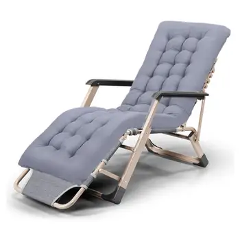 

fold Office Nap Bed Chair 8 Gear Adjustable Chaise Lounge Chair Outdoor Patio Pool Beach Yard Lawn Recliner Zero Gravity Chair