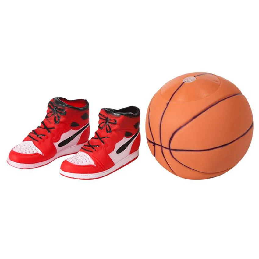 Mini Vinyl Basketball Shoe Birthday Cake Ornament Party Decorations, Kitchen DIY Baking Cupcake Topper Decorative Party Props