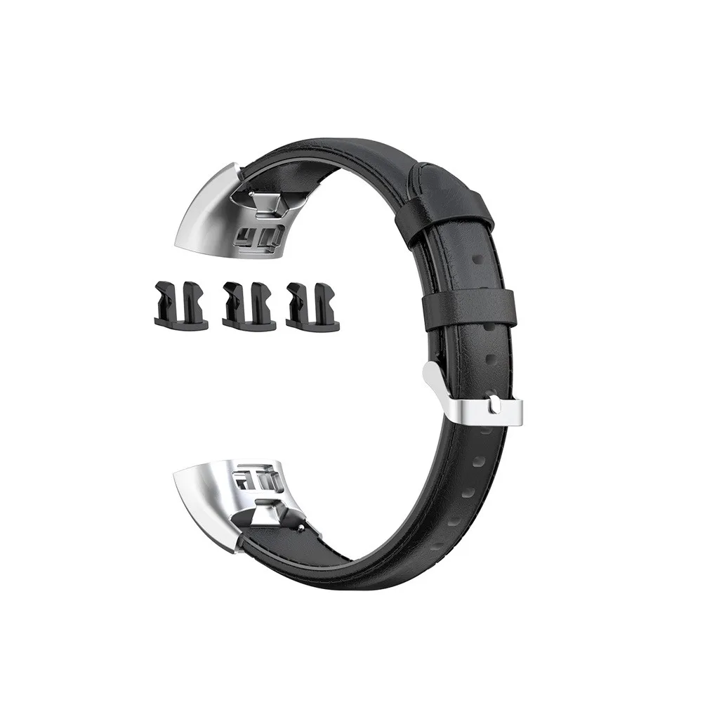 Bip amazit для honor band 4 ремешек Кожа Замена Пряжка для ремешков наручных часов ремешок Для huawei Band 3/3 Pro браслет - Цвет: A