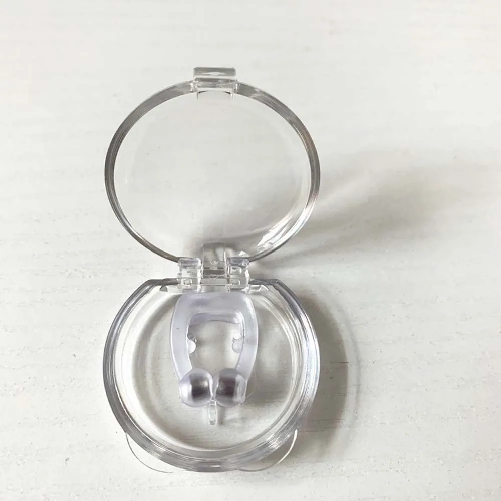 Anti Snoring Device Silicone Magnetic Clipple Snore Stopper Nose Breathing Non Snoring Solution Aid Antisnoring For Sleeping