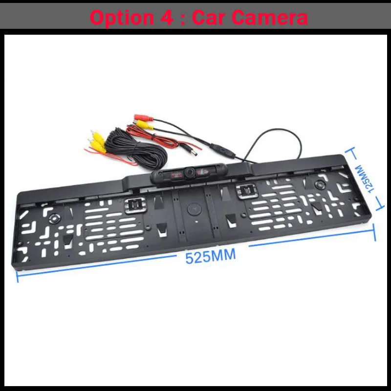 Option 4 Koorinwoo1024P для sony CCD Автомобильная заднего вида монитор зеркало 7 дюймов медиа Bluetooth USB SD музыкальный плеер Реверсивный Camaera безопасности, парковочный TFT ЖК-дисплей NTSC PAL видео вход - Цвет: Option 4