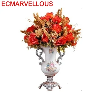 

Dekoratif Vazo Wedding For Para Casa Ceramic Teraryum Vaso De Flor Decoration Home Jarrones Decorativos Moderno Flower Vase
