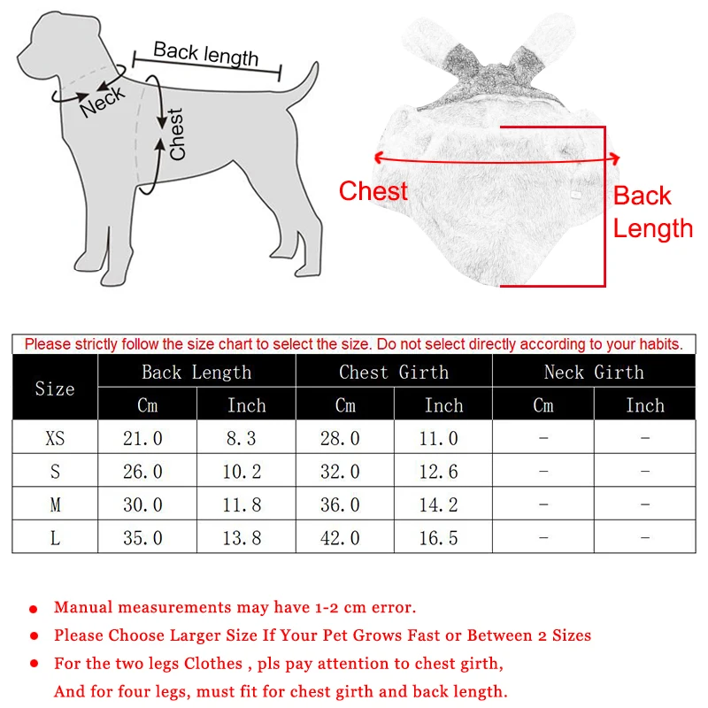 衣服尺码表模板 - 副本