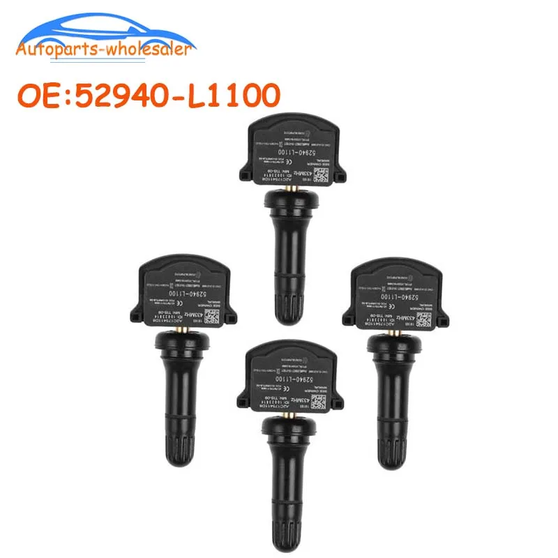 4 шт. 52940-L1100 52940L1100 для 2019-2020 Hyundai Sonata DN8 KIA Seltos автомобильный TPMS датчик давления в