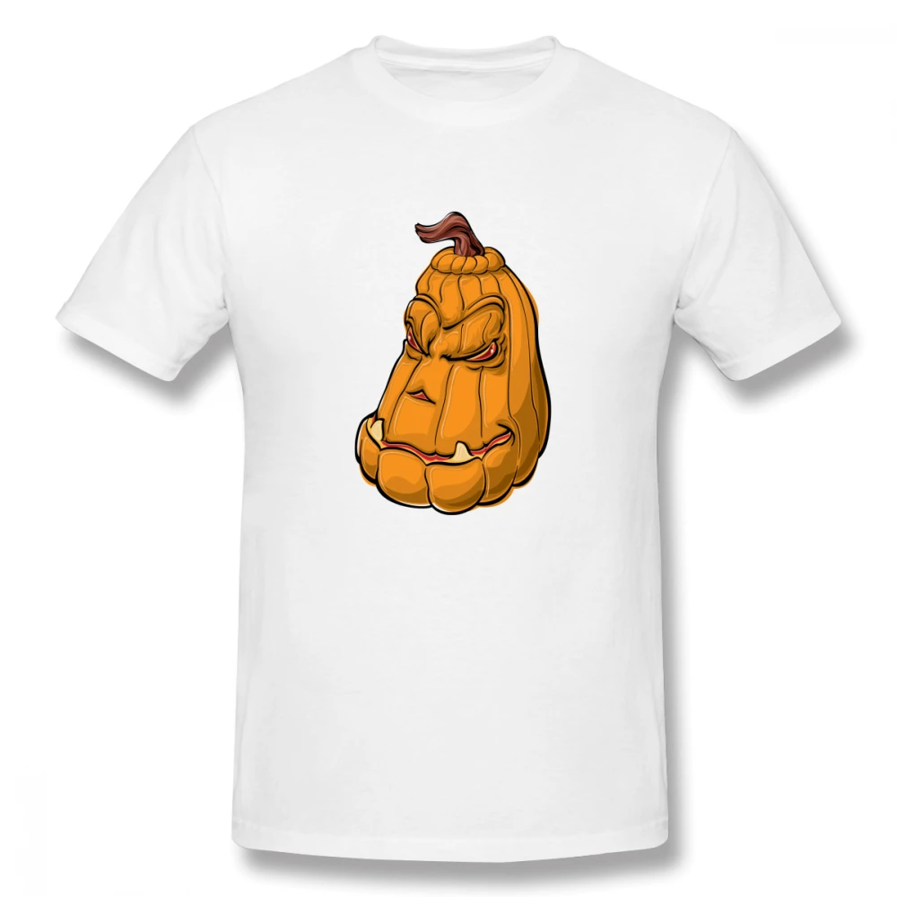 

Pumpkin Casual O-Neck Men's Basic Short Sleeve T-Shirt 100% Cotton Tee Shirt Printed