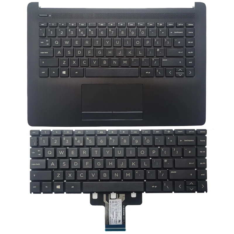 New Uk Laptop Keyboard For Hp 14cm 14tcm000 14ck0001tu 14qcs0000tu