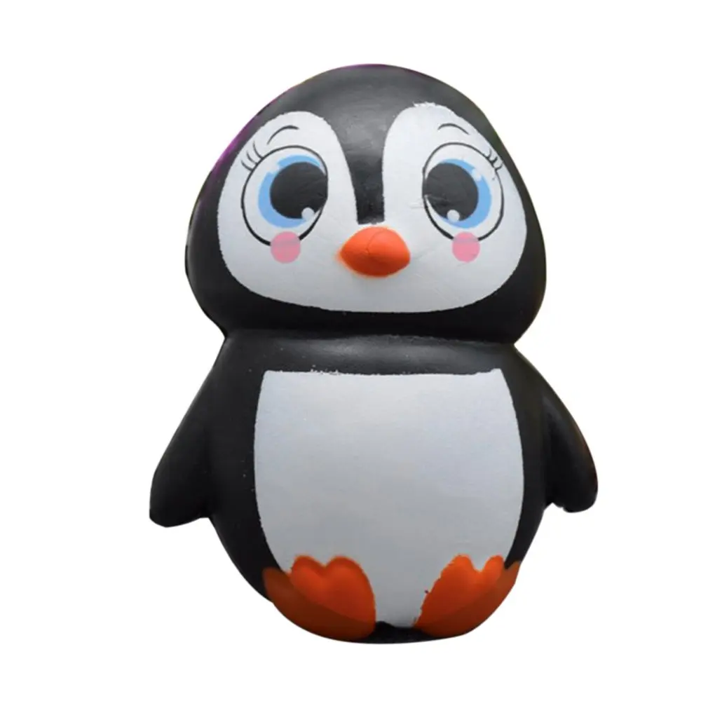 Lovely Cartoon Penguins Slow Rising Squishy Toys Kawaii Squeeze Toy Anti stress Kids Adult Stress Reliever Toys Funny Gift