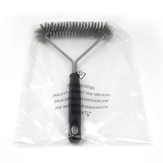 11 Hüvelykes Grill -Készlet Tisztító Kefe Rozsdamentes Acél Főző Szerszámok Barbecue Modulok Konyhai Kiegészítők Kefék - Image 2