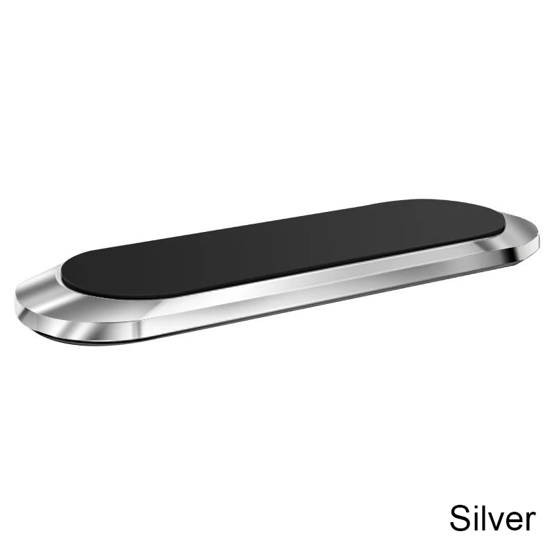 Magnetic Phone Holder Multi-Function Magnet Car Phone Holder Mobile Phone Holder for Car Office Bedroom for iPhone all Phones - Цвет: Silver