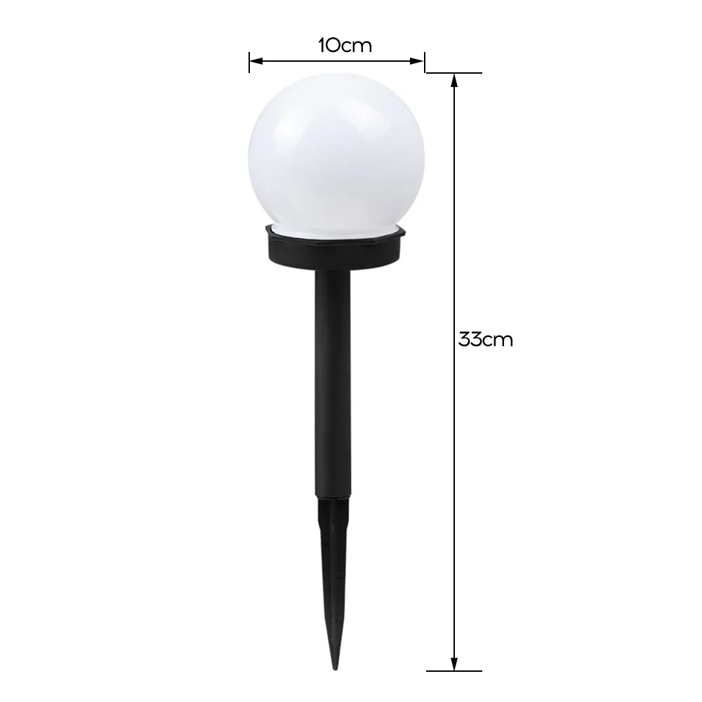 2 шт. Светодиодная лампа для лужайки на солнечной батарее наружный