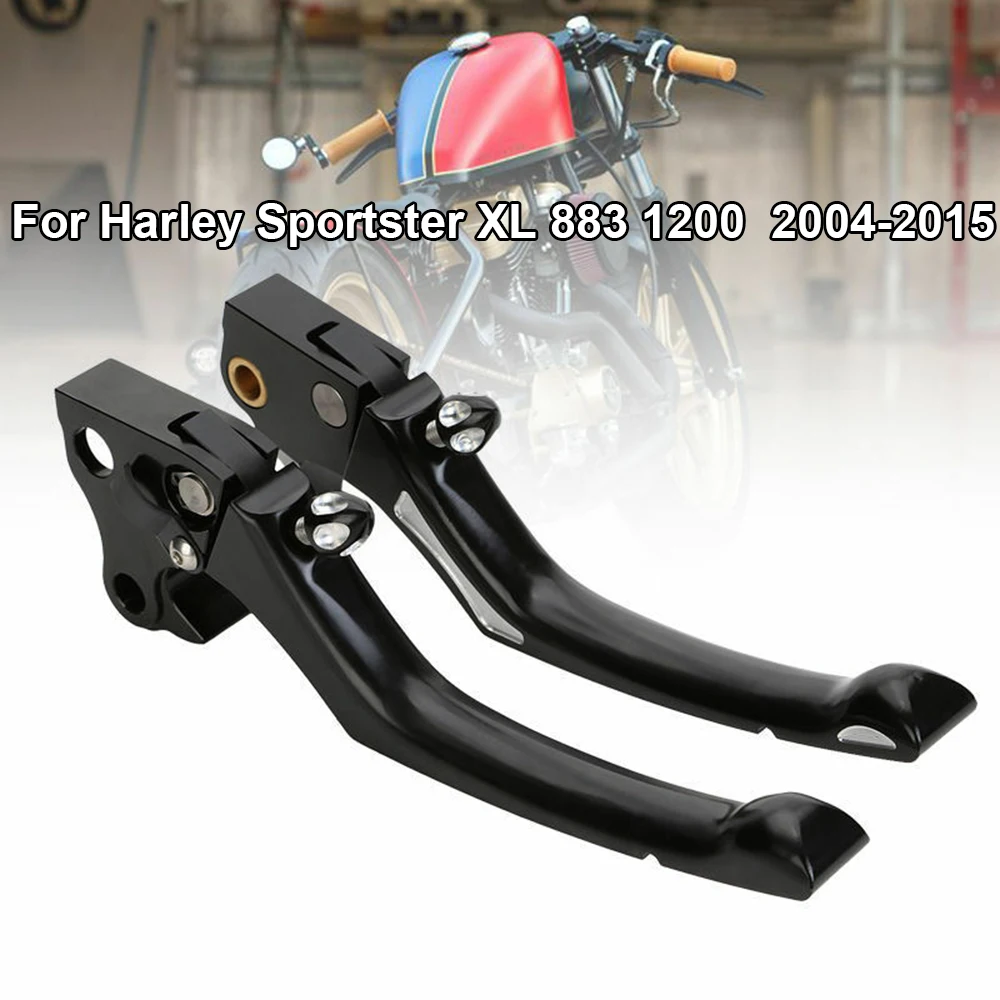 1 пара рулей мотоцикла CNC регулятор тормозной рычаг сцепления для Sportster XL 883 1200 для автозапчастей