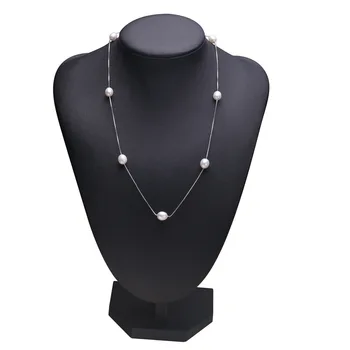 

Star chain necklace 7-8mm freshwater pearl necklace Japanese and Korean style jewelry