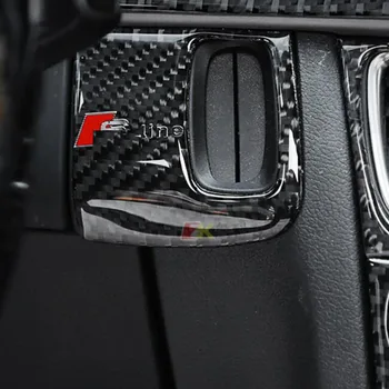 

1pcs Carbon Fiber Car Key Hole Decoration Sticker for Audi A4 A5 S3 S4 S5 S6 C5 C6 B8 B6 Q3 Q4 Q5 Q6 Q7 A3 A4L A6 A6L Styling