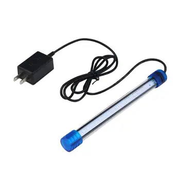 

2 Colors Aquarium Fish Tank LED Light Amphibious Use White Blue/ Red Blue Green Light Color Submersible Waterproof Clip Lamp