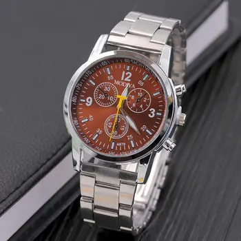 

2020 Minimalist Men's Fashion Watches Simple Men Business Metal Surface Steel Strip Quartz Watch GD025