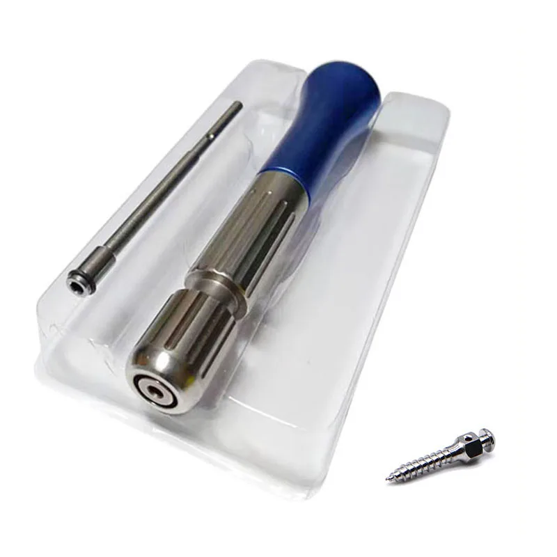 1 piece Dental Micro Implants Screwdriver Self Drilling Thread Orthodontic Anchorage Screw Titanium Matching Tool
