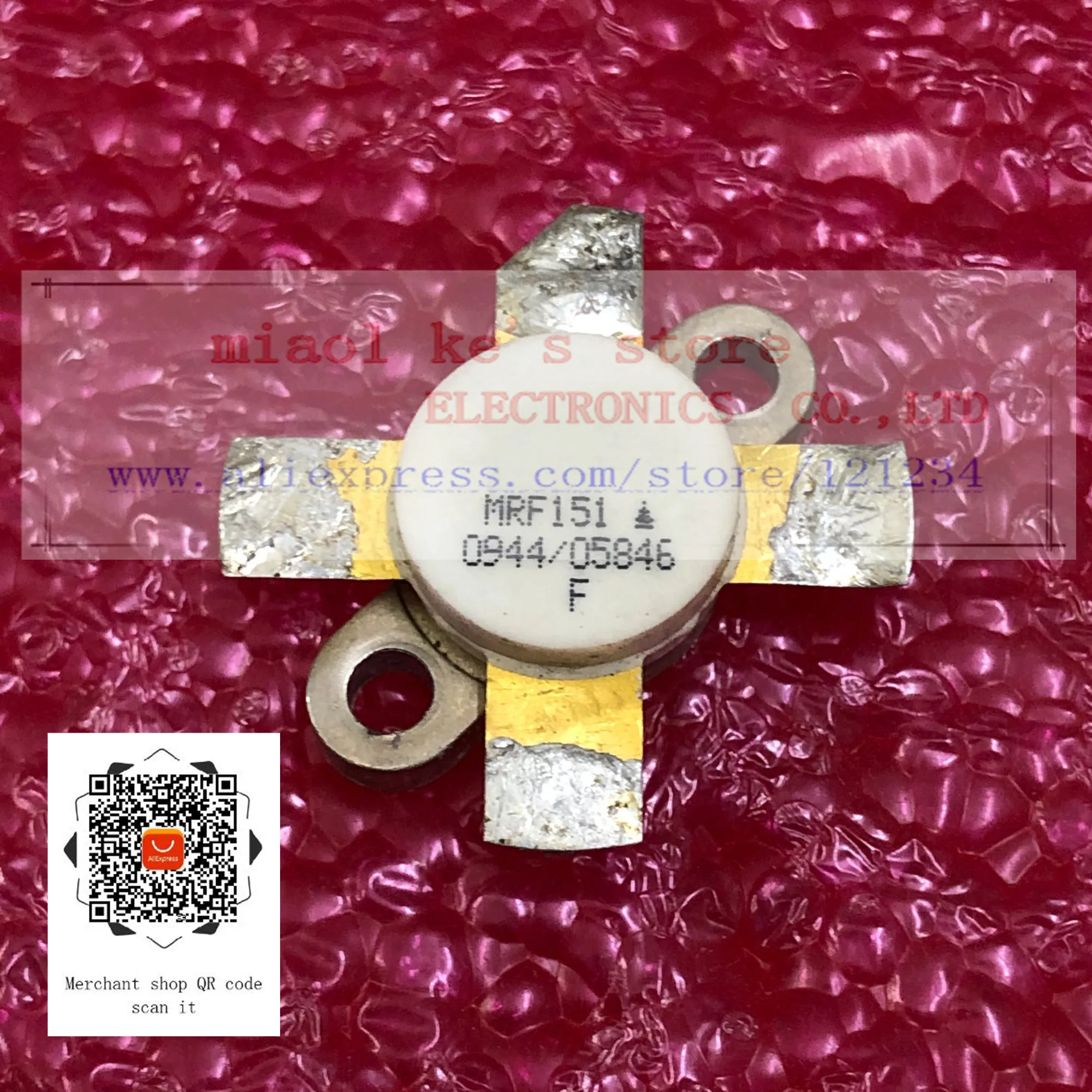 [Подержанные товары]: MRF151 mrf151 [16A 50 в 150 Вт 175 МГц 18 дБ(22 дБ тип) чехол 211-11]-RF power n-канальный MOSFET