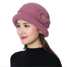 Winter Bucket Hat For Women Lady Fashion Thickened Soft Warm Fishing Cap Outdoor Hat Panama Cap