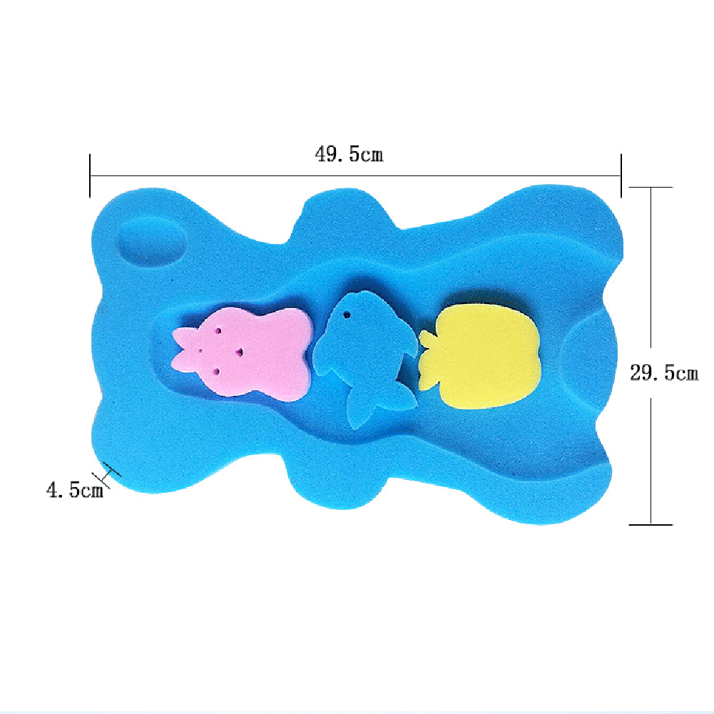 Детская душевая переносная воздушная ультра-мягкая детская банная губка Коврик Противоскользящий коврик для новорожденных моющая Подушка безопасное сиденье для ванной