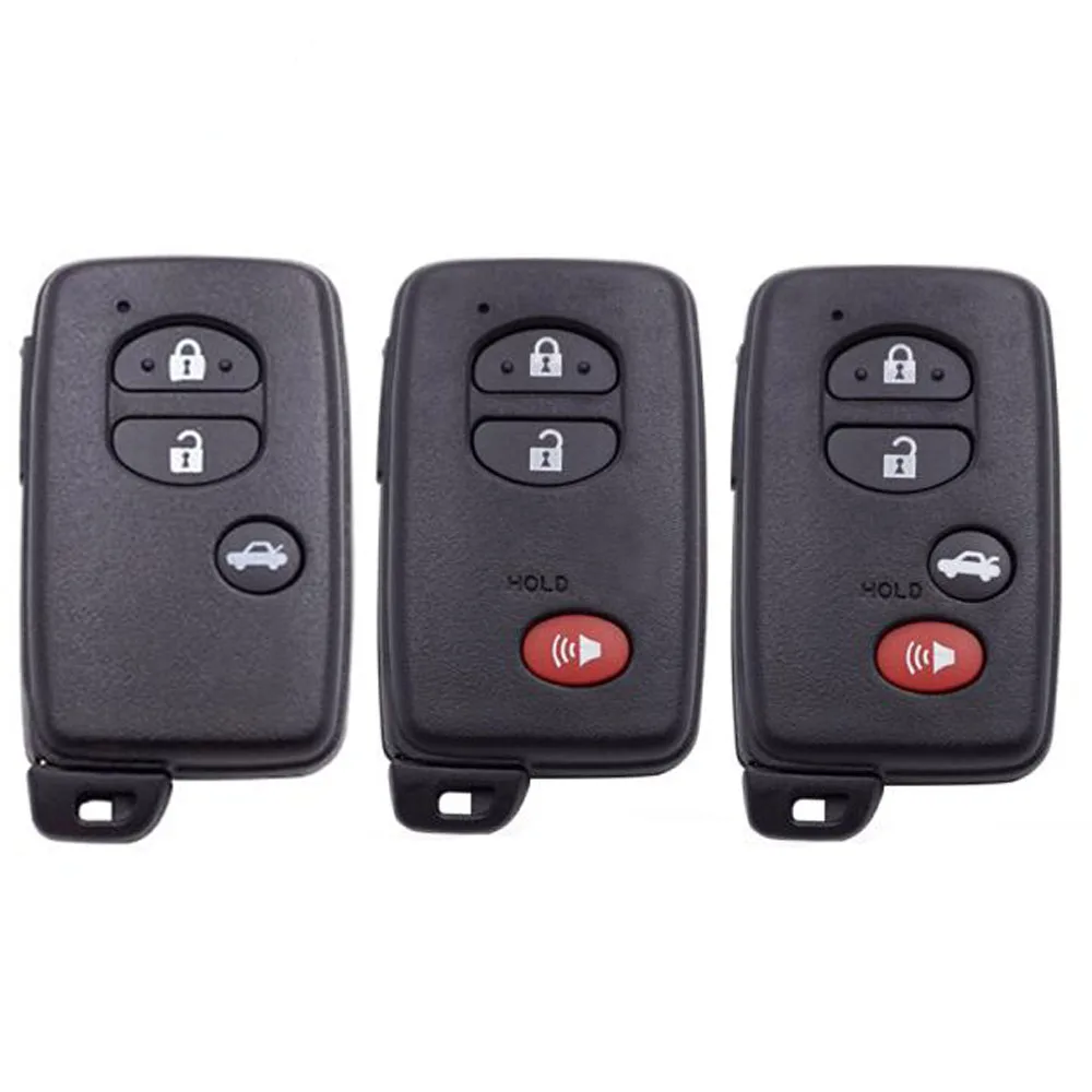 2/3/4 Buttons Remote Smart Car Key Case Shell Fob And Uncut Blade For To yota | Автомобили и мотоциклы