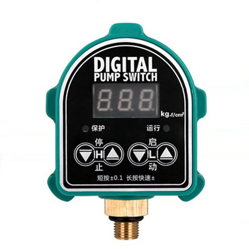 

High Quality Automatic Digital Pressure Switch Controller ON/OFF 220V For Water Air Gas Pump Matching With All Pumps 2019 New