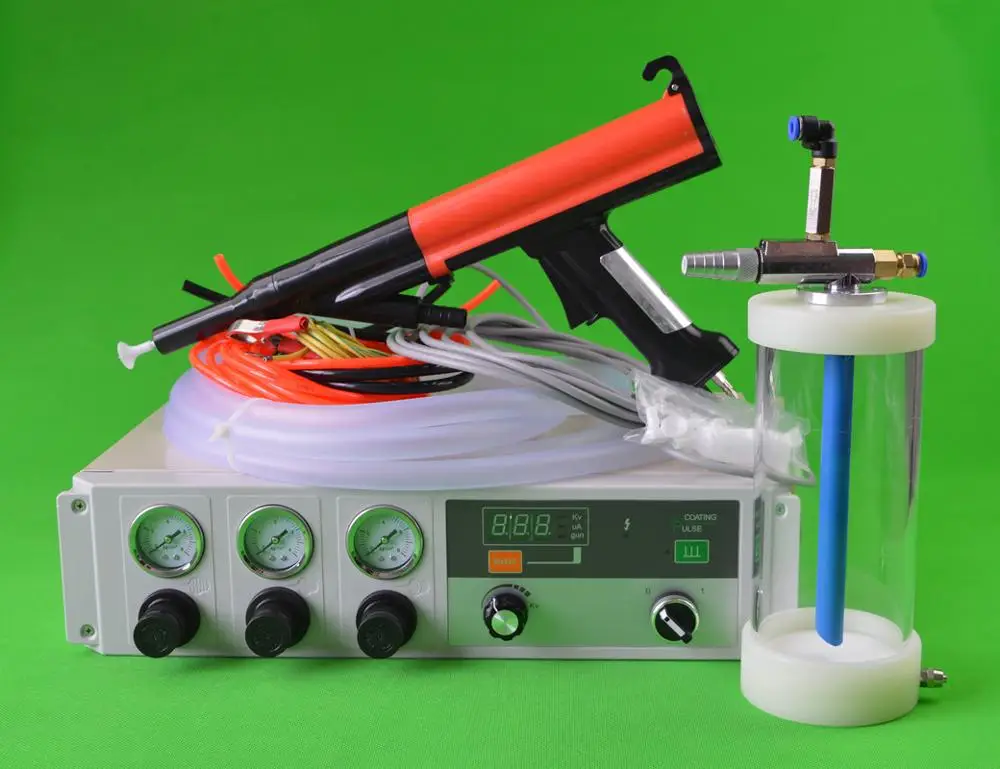 Электростатическая импульсная машина для нанесения порошкового покрытия+ чашка AC220~ 240 V/110 V EU/UK/US plug CE Заводская акция
