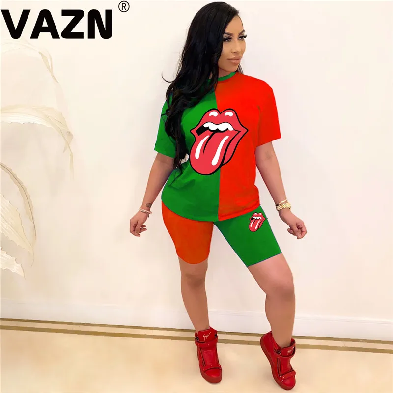 VAZN/летние популярные мягкие повседневные спортивные костюмы для молодых людей с
