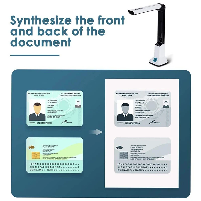 documentos com função de gravação de projeção em tempo real, scanner a4