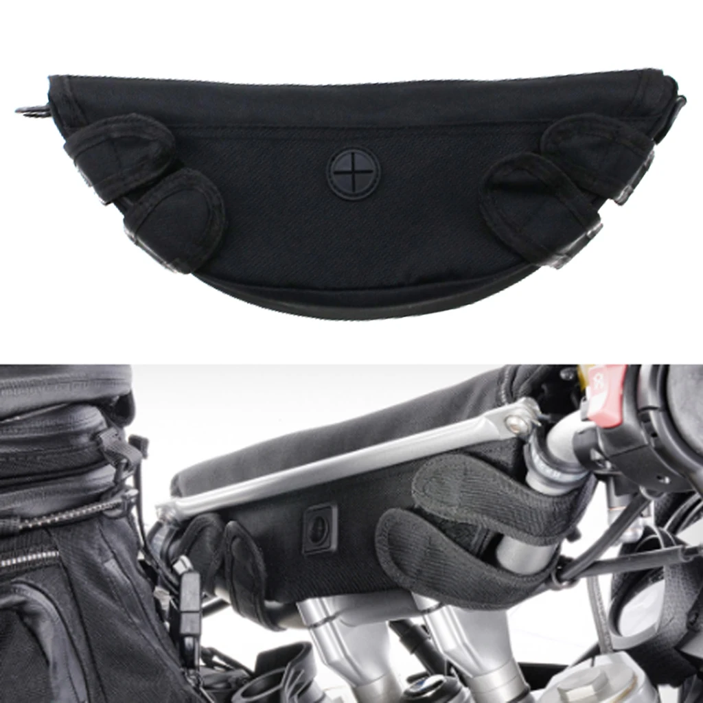 handlebar bag with phone holder