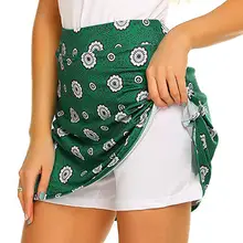 Элегантная Женская Спортивная юбка для бега и тенниса, для занятий спортом, большие размеры, юбка modis saias femininas A4