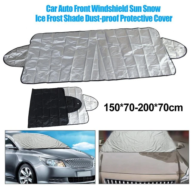 Auto Auto Frontscheibe Sonne Schnee Eis Frost Schatten Staub-proof  Schutzhülle Bildschirm Wärmedämmung UV Schutz - AliExpress