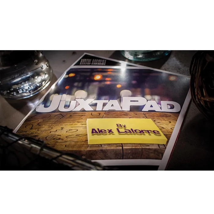 

JuxtaPad (Gimmick and Online Instructions) by Alex Latorre and Mark Mason Close up Magic Tricks Props Illusions Mentalism Fun