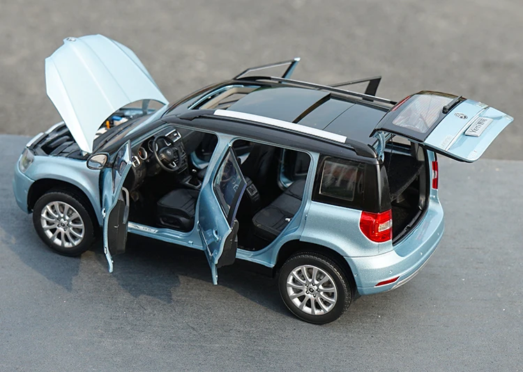 1:18 Skoda YETI SUV Alloy Car Static Metal Model Vehicles