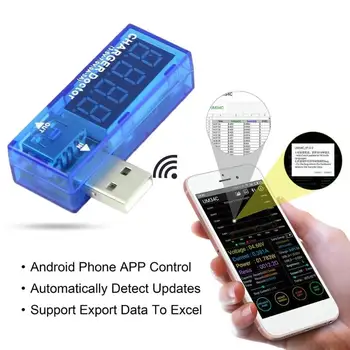 

Multi-use USB Tester Digital Portable Accurate Range High Accuracy Voltage Current Meter Power Bank Charger Indicator