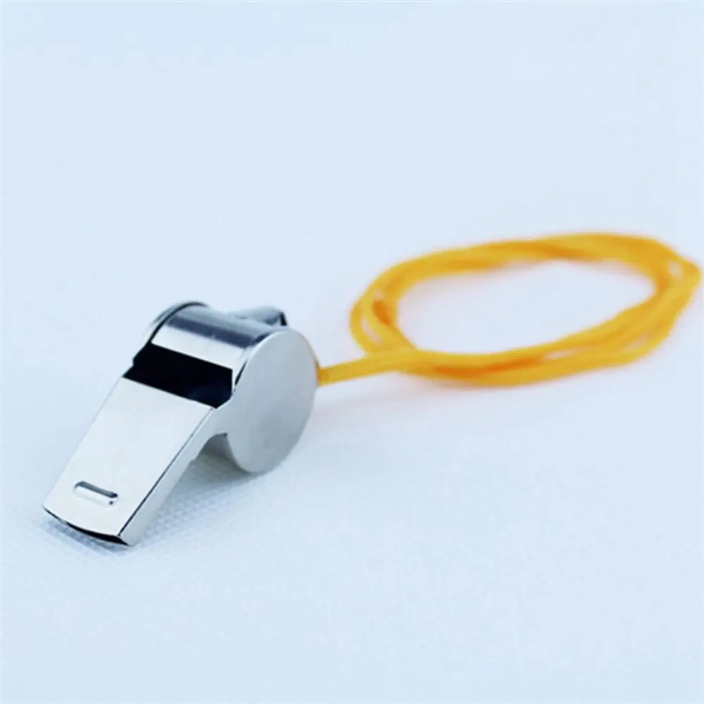 Referee Sport Rugby Soccer Football Basketball Stainless Steel Whistles Cheerleaders Cheerleading Tool Metal Whistle