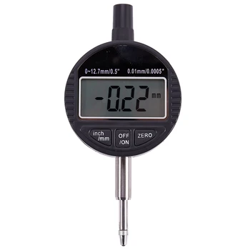 

0-12.7Mm/1 Inch Range Gauge Digital Dial Indicator Precision Tool 0.01Mm/0.0005 Inch Tester Dial Indicator