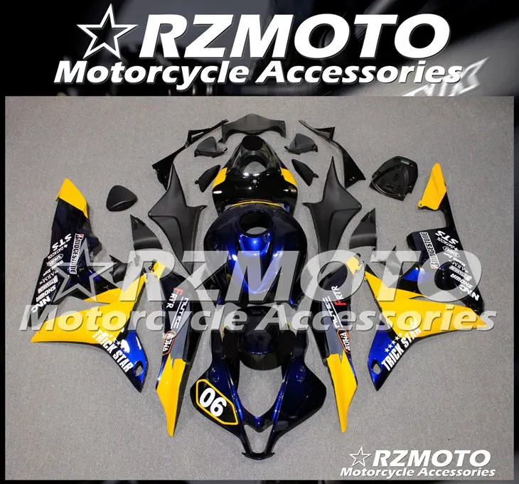 Мотоциклетный обтекатель abs комплект для HONDA CBR600RR F5 2007-2008 год корпусные детали moldStore № 0647