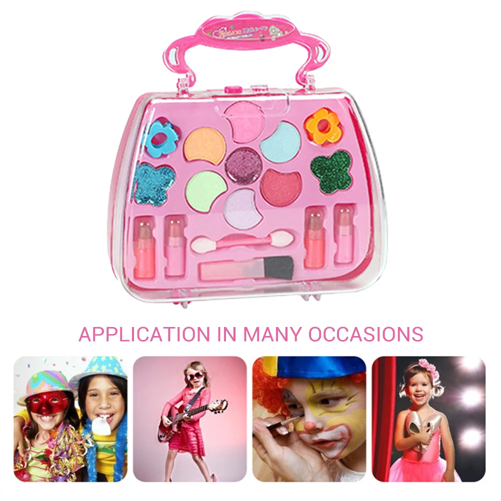 Детский косметический набор для девочек, детский косметический набор для ролевых игр, подарочные наборы для принцесс, косметическая игрушка для девочек, детский косметический игровой набор, подарок#40