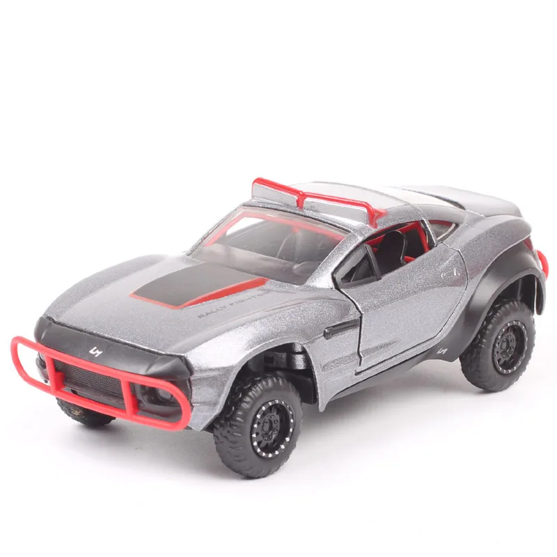 No Box 1:32 Scale Jada Letty's Local Motors Rally Fighter Racing Minor Car Model Diecast Metal Toy F8 The Furious Vehicles Gray