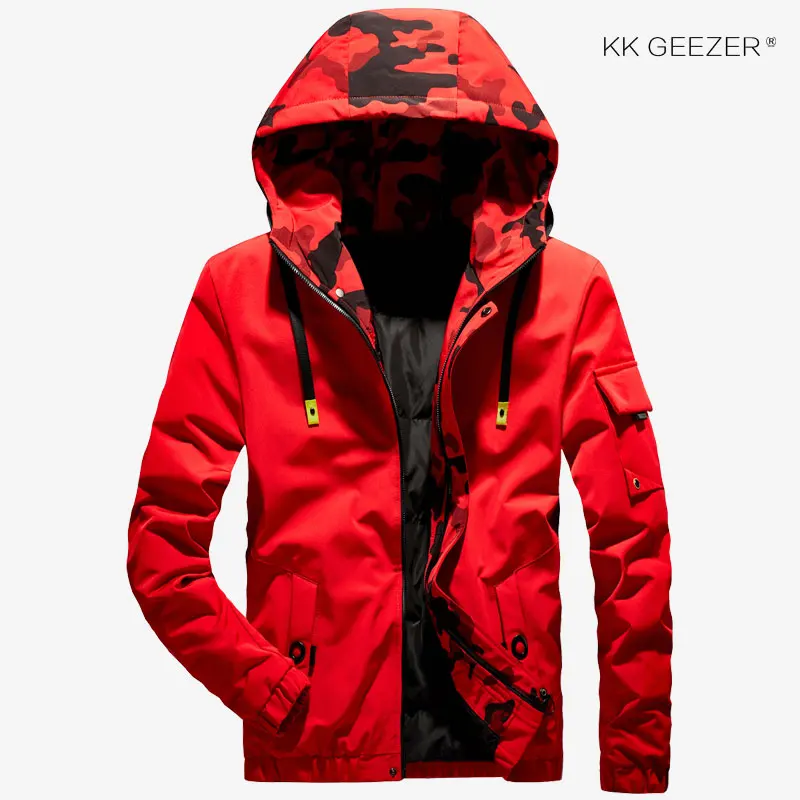 Flash Sale Winter Jacket Down MenThick Warm Military Camouflage Street Hooded 85% Duck Parkas Padded Waterproof Casual Loose Coat Plus Size