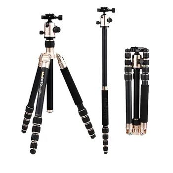 

C2350Q2 Camera Tripod Carbon Fiber Tripod SLR Camera Portable Tripod With Tripod Head Photography Lightweight