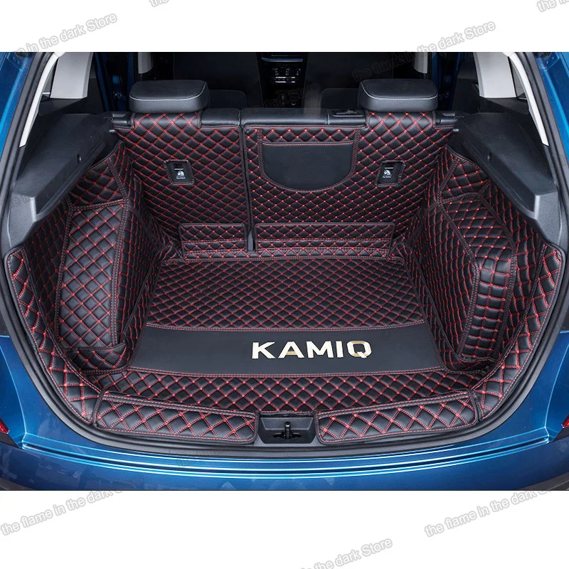 Кожаный коврик для багажника автомобиля Lsrtw2017 Skoda Kamiq 2019 2020 |