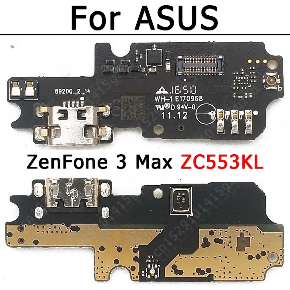 

Зарядная плата для ASUS ZenFone 3 Max ZC553KL, плата для зарядного порта, разъем Usb, печатная плата, док-станция, лента, разъем, запасные части для ремонта
