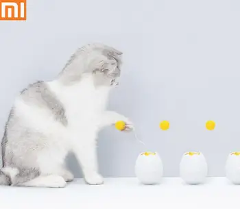 

Original Xiaomi Furrytail Electronic Motion Cat Toy Smart Interactive Toys Pet Funny Companion Flutter Rotating Puzzle Toys