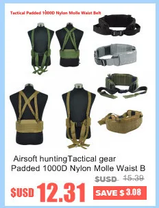 Тактический ремень Molle мужской армейский специальный 1000D нейлоновый военный пояс Удобный боевой пояс EAS h-образный Регулируемый мягкий