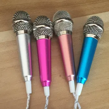 

MINI Jack 3.5mm Studio Lavalier Professional Wired Microphone Handheld Mic karaoke for singing gaming for Mobile phones PC hot